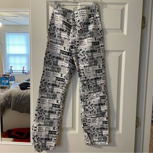 Urban Outfitters Newspaper Pants!